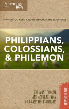 Philippians, Colossians, Philemon (Shepherd's Notes) - Book  of the Shepherd's Notes