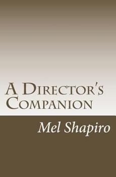 Paperback A Director's Companion Book