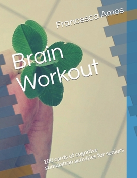 Paperback Brain Workout: 100 cards of cognitive stimulation activities for seniors Book