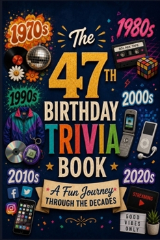 The 47th Birthday Trivia Book: A Fun Journey Through the Decades