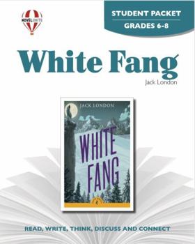 Paperback White Fang - Student Packet by Novel Units Book