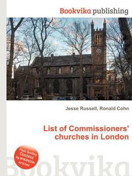 Paperback List of Commissioners' Churches in London Book