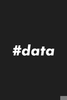 Paperback #data: Data Science Notebook Book