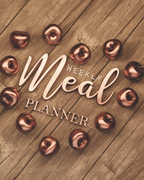 Paperback weekly meal planner: Meal Planner, Grocery List and Recipes Organizer Notebook. Book