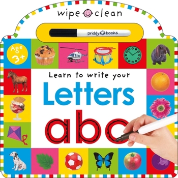 Board book Letters A B C [With Writing Pen] Book