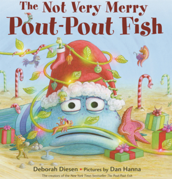 Library Binding Not Very Merry Pout-Pout Fish Book