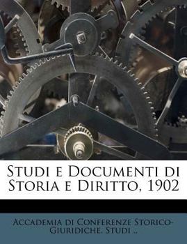 Paperback Studi E Documenti Di Storia E Diritto, 1902 [Italian] Book
