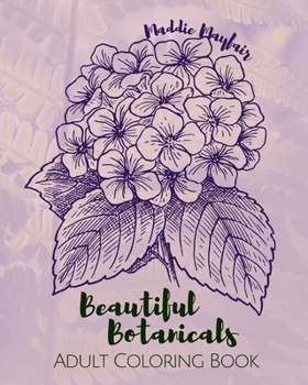 Paperback Beautiful Botanicals Adult Coloring Book
