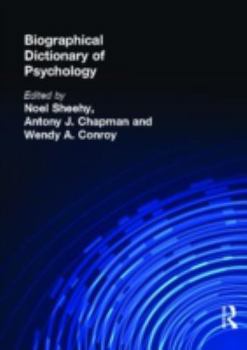 Hardcover Biographical Dictionary of Psychology Book