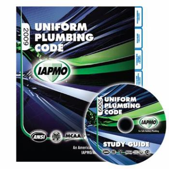 Ring-bound 2009 Uniform Plumbing Code Study Guide Book