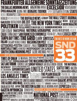 Hardcover The Best of News Design 33rd Edition Book
