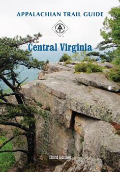 Paperback Appalachian Trail Guide to Central Virginia [With Map] Book