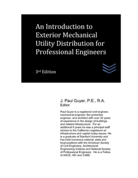 Paperback An Introduction to Exterior Mechanical Utility Distribution for Professional Engineers Book