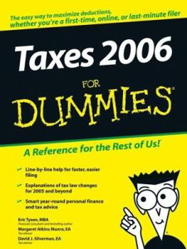 Paperback Taxes 2006 for Dummies Book