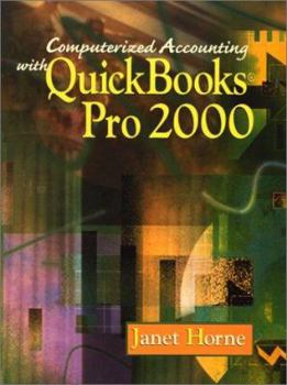 Hardcover Computerized Accounting with QuickBooks Pro2000 [With CDROM] Book