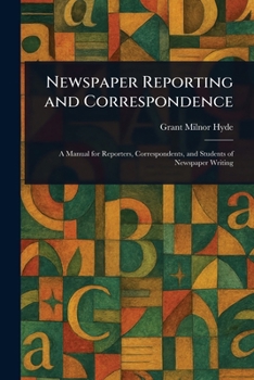 Paperback Newspaper Reporting and Correspondence Book