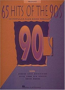 Paperback 65 Hits of the 90's Limited Edition Fake Book - Trumpet Book