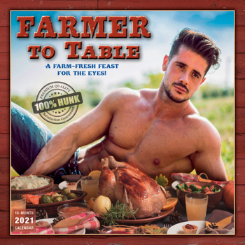 Calendar 2021 Farmer to Table: Premium Quality 100% Hunkp 16-Month Wall Calendar Book