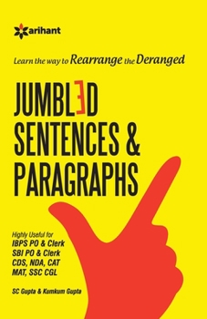 Paperback Jumbled Sentences & Paragraphs Book