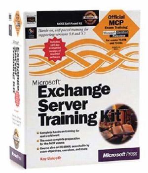 Paperback Microsoft Exchange Server Training Kit [With *] Book