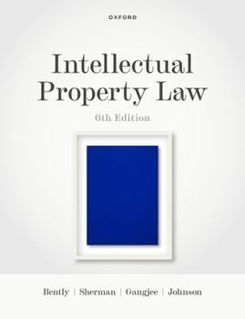 Paperback Intellectual Property Law Book