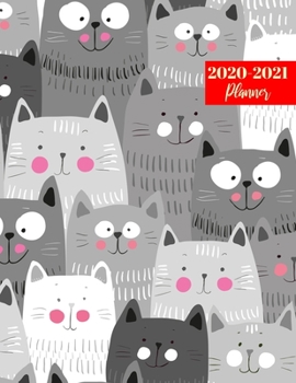 2020-2021 Planner: Simple Two Year  Personal Journal Week Planners & Goal Planner Organizer -  Weekly & Monthly Dated Agenda Book and To Do List