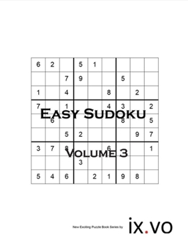 Paperback Easy Sudoku Volume 3 [Large Print] Book