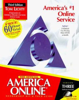 Paperback The Official America Online for Macintosh Membership Kit & Tour Guide [With CDROM Containing 60 Hours of Free Connect...] Book