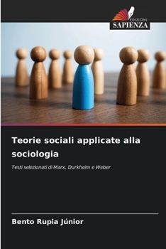 Paperback Teorie sociali applicate alla sociologia [Italian] Book