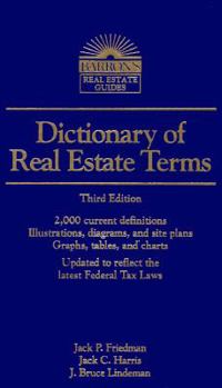 Paperback Dictionary of Real Estate Terms Book