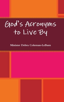 Hardcover God's Acronyms to Live By Book