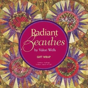 Paperback Radiant Beauties Gift Wrap Book
