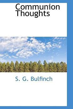 Paperback Communion Thoughts Book