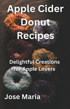 Paperback Apple Cider Donut Recipes Book