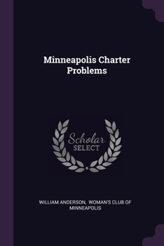 Paperback Minneapolis Charter Problems Book