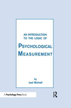 Hardcover An Introduction To the Logic of Psychological Measurement Book