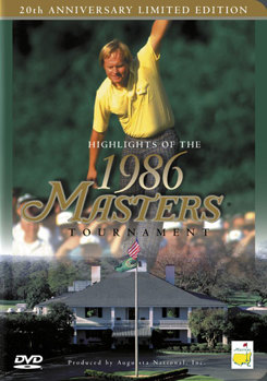 DVD Highlights of the 1986 Masters Tournament Book