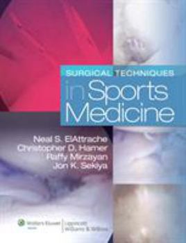 Hardcover Surgical Techniques in Sports Medicine Book