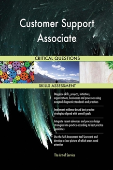 Paperback Customer Support Associate Critical Questions Skills Assessment Book