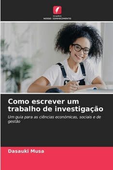 Paperback Como escrever um trabalho de investigação [Portuguese] Book