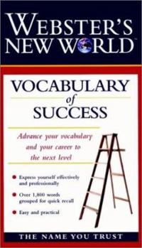 Paperback Webster's New World Vocabulary of Success Book