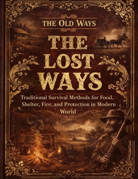 Paperback The Old Ways;Traditional Survival Methods for Food, Shelter, Fire, and Protection in a Modern World Book