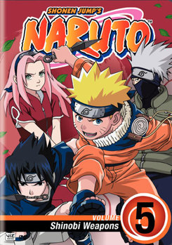 DVD Naruto Volume 5: Shinobi Weapons Book