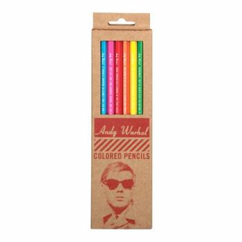 Misc. Andy Warhol Philosophy 2.0 Colored Pencils Book