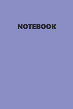 NoteBook : Just A 120 Lined Pages No Content Flashy Colored Matte Covered Book.