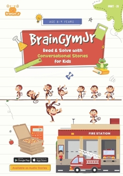 Paperback BrainGymJr: Read and Solve ( 8-9 Years) - IV: Learn with short, conversational English stories for Children Book