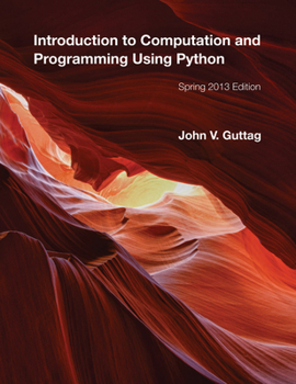 Paperback Introduction to Computation and Programming Using Python Book