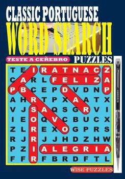 Paperback BEST PORTUGUESE Word Search Puzzles [Portuguese] Book
