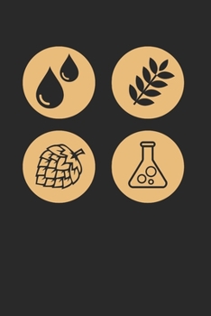 Craft Beer Notebook - Beer Brewer Journal Planner: Ipa Beer Microbrewing Organizer For Men Women Blank