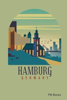 Paperback Hamburg: Gepunktetes A5 Notizbuch oder Heft f?r Sch?ler, Studenten und Erwachsene [German] Book
